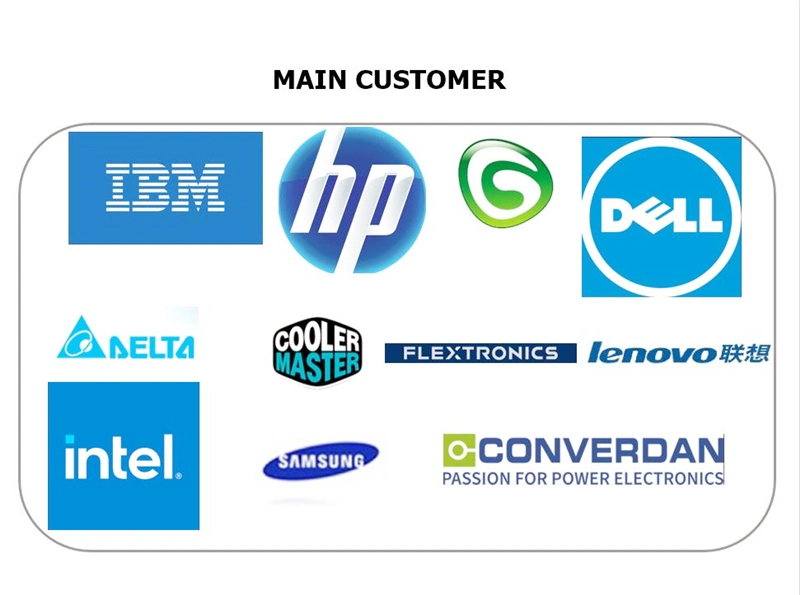 LGA4189 Aluminum Tower Fin Copper Plate 4u Server CPU Cooler with Heat Pipes