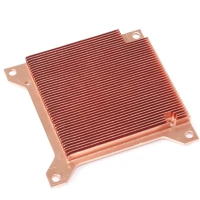 Dissipador de calor com aleta de cobre para eletrônicos