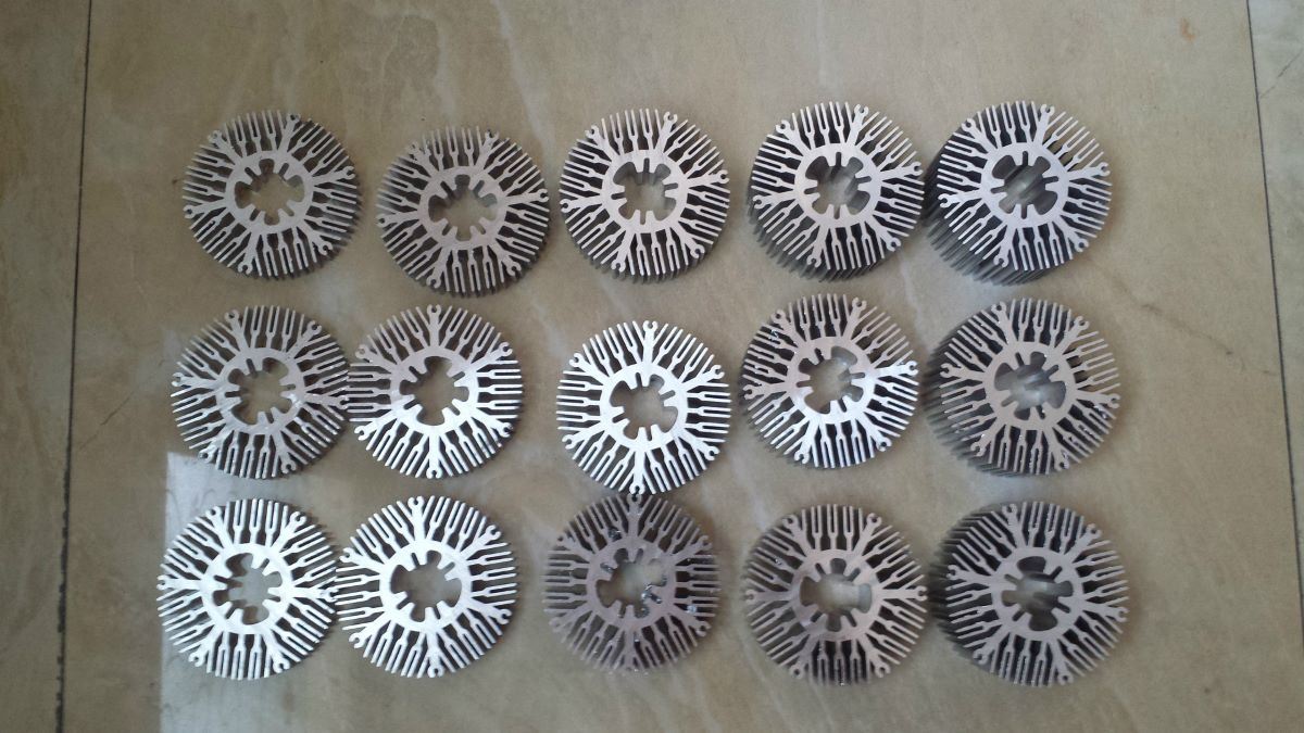 sunflower extrusion heatsink3 sunflower extrusion heatsink3