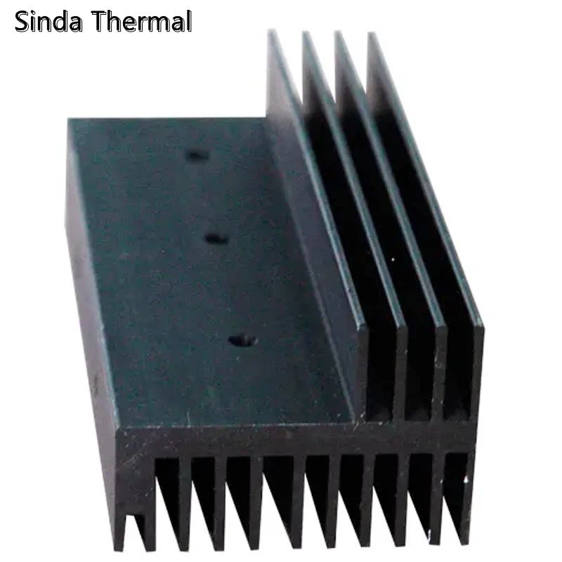 aluminum extruded capacitor heat sink aluminum extruded capacitor heat sink