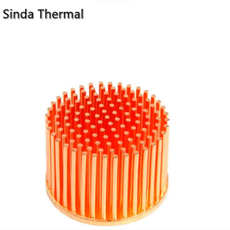 copper cold forging cylindrical heat sink copper cold forging cylindrical heat sink