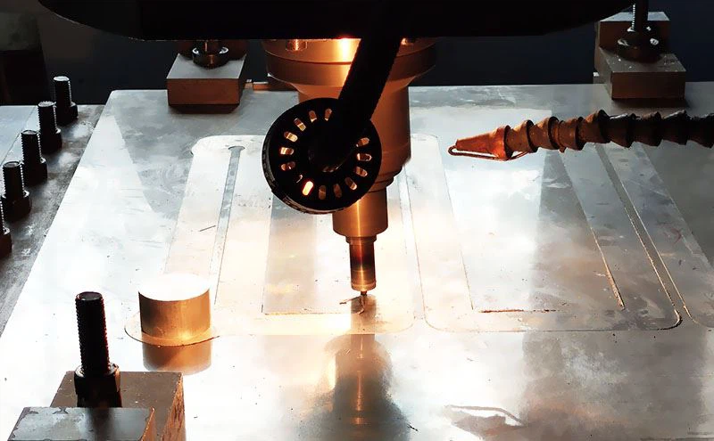 friction welding cold plate