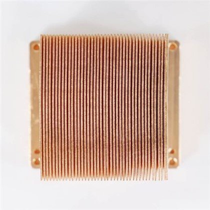 Dissipador de calor de cobre da barbatana skived