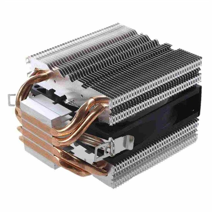 Aluminum Fin Heat Pipe Radiator For LED